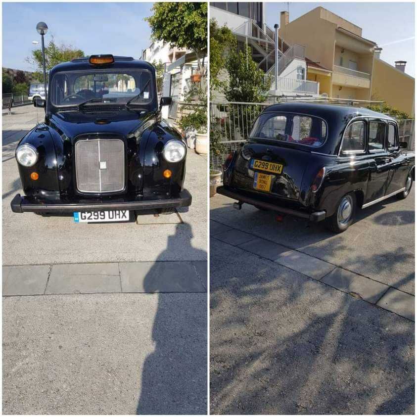 Chapas Matrícula (Austin FX4 London Taxi) James Bond 007