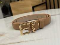 Pasek YSL Yves Saint Laurent Premium Camel Nowy