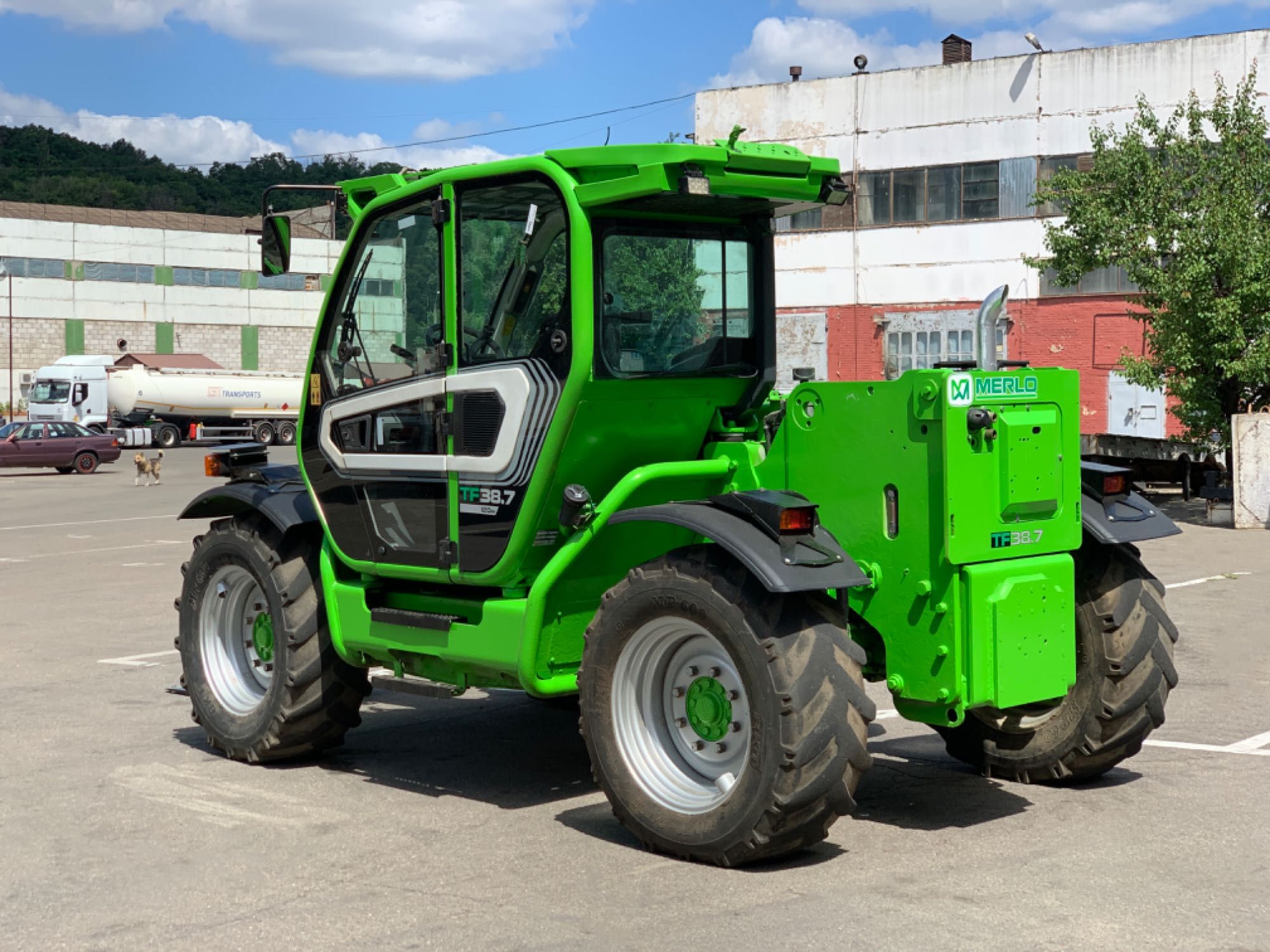 Телескопічний навантажувач MERLO TF 38.7 Телескопический погрузчик