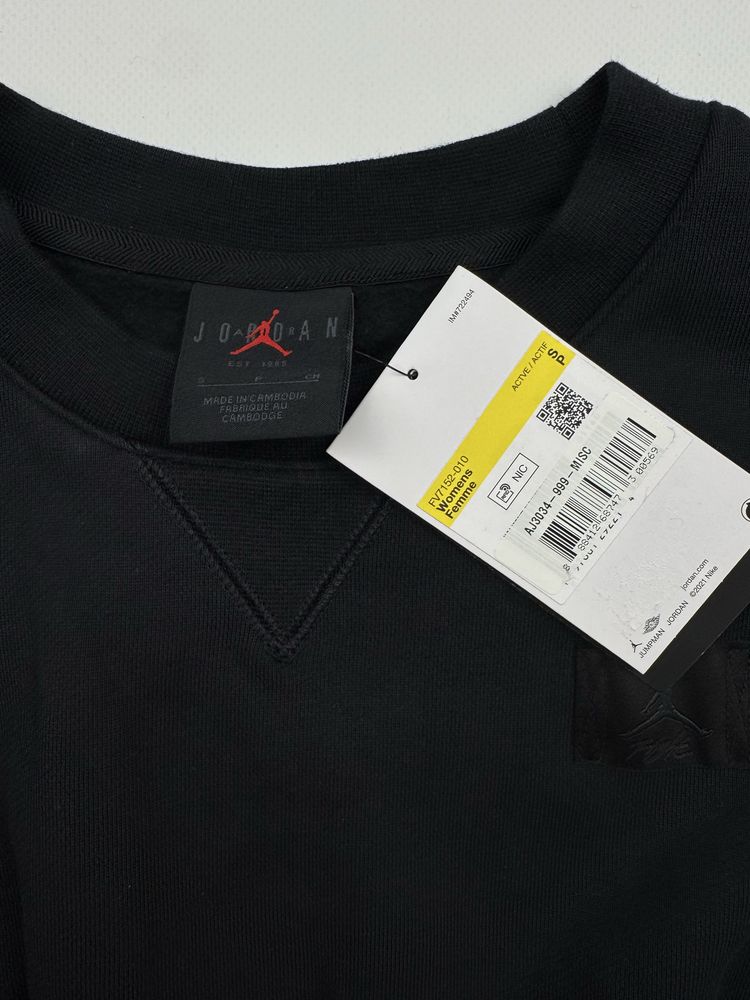 Оригінальний жіночий світшот Air Jordan Flight Fleece Black