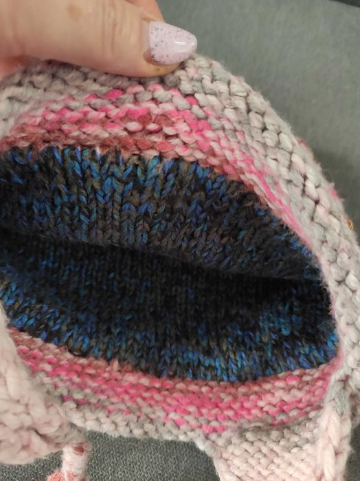 Zestaw czapka zimowa i snood dla dziewczynki