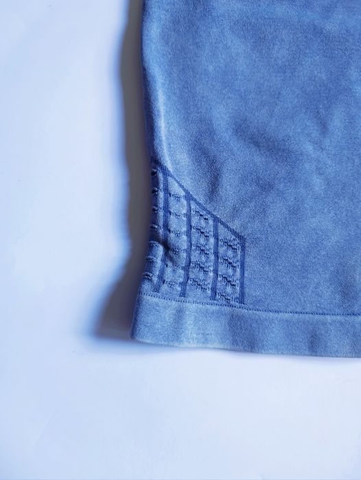 Gołębie szare niebieskie spodenki szorty na siłownię legginsy / XS 34