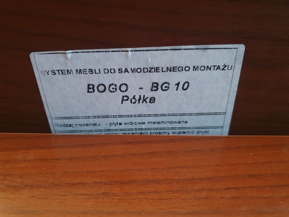 Półka wisząca bogo