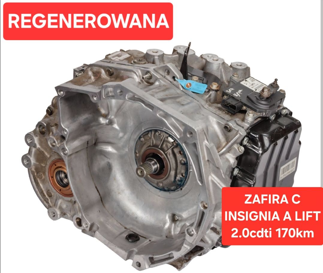 skrzynia automat REGENEROWANY Zafira C Insignia 2.0cdti 170 5KCT