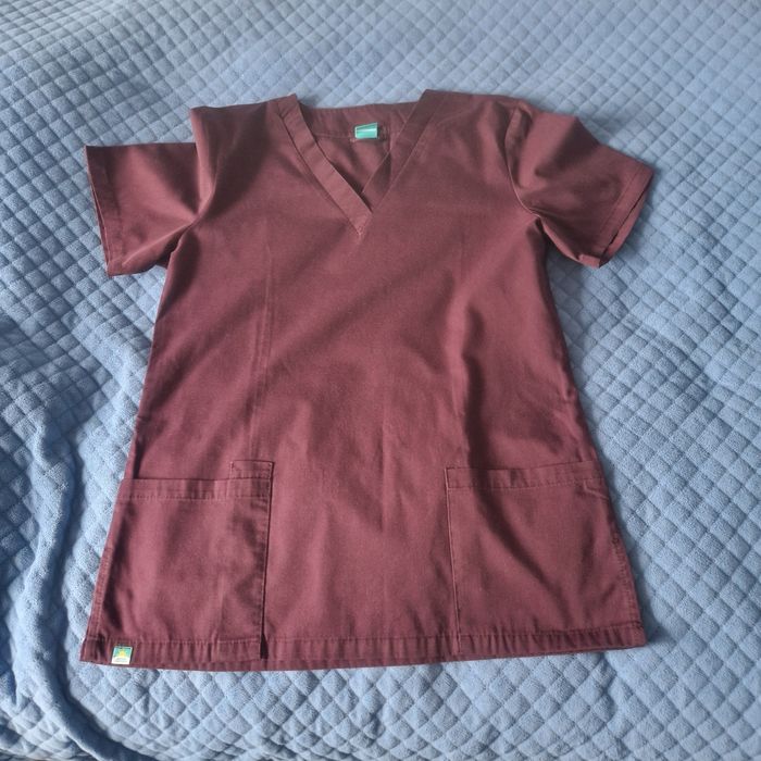 Bluza medyczna bordo Uniformix