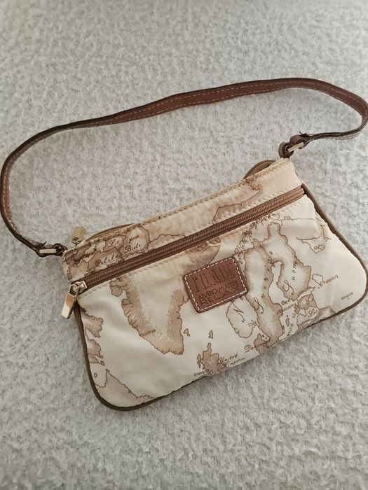 Torebka Alviero Martini 1ª Classe Relax Geo Map made in italy mini poc