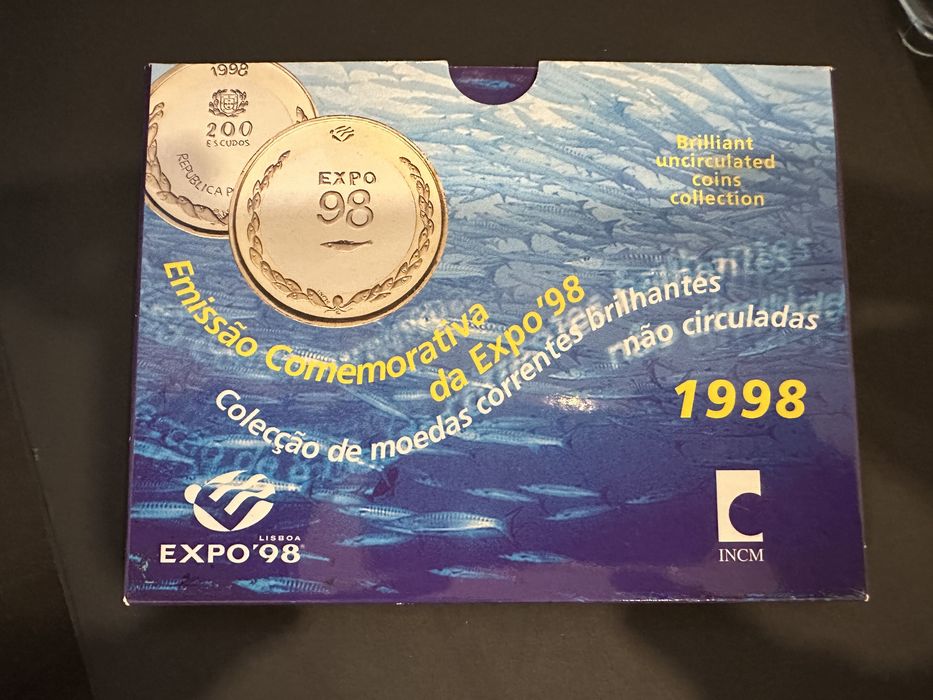 Coleção de Moedas Expo 98 INCM