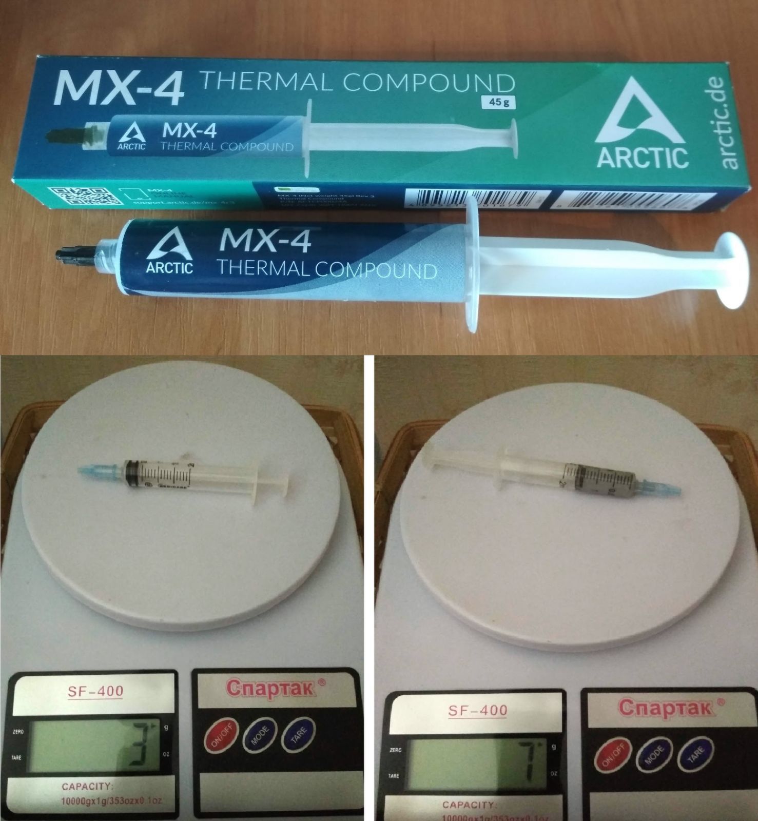 Оригинальная термопаста Arctic MX-4 + лопатка 2 4 8 20 45 грамм