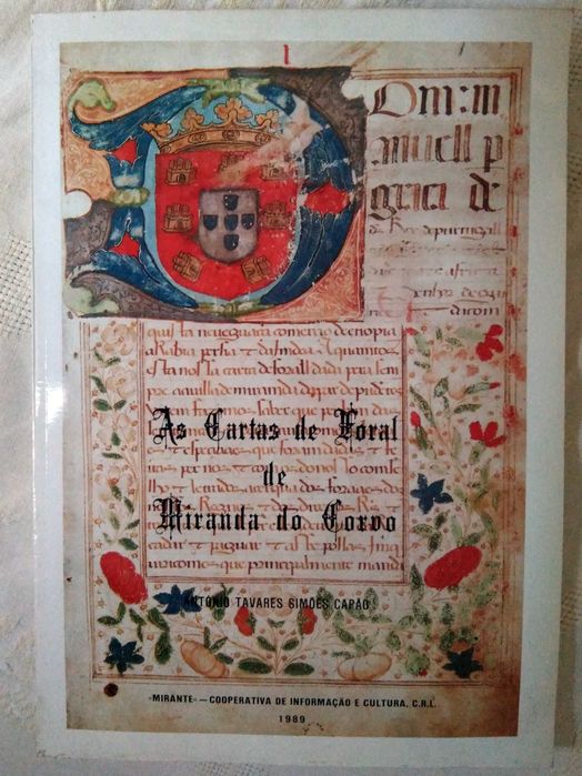 As Cartas de Foral de Miranda do Corvo, como novo