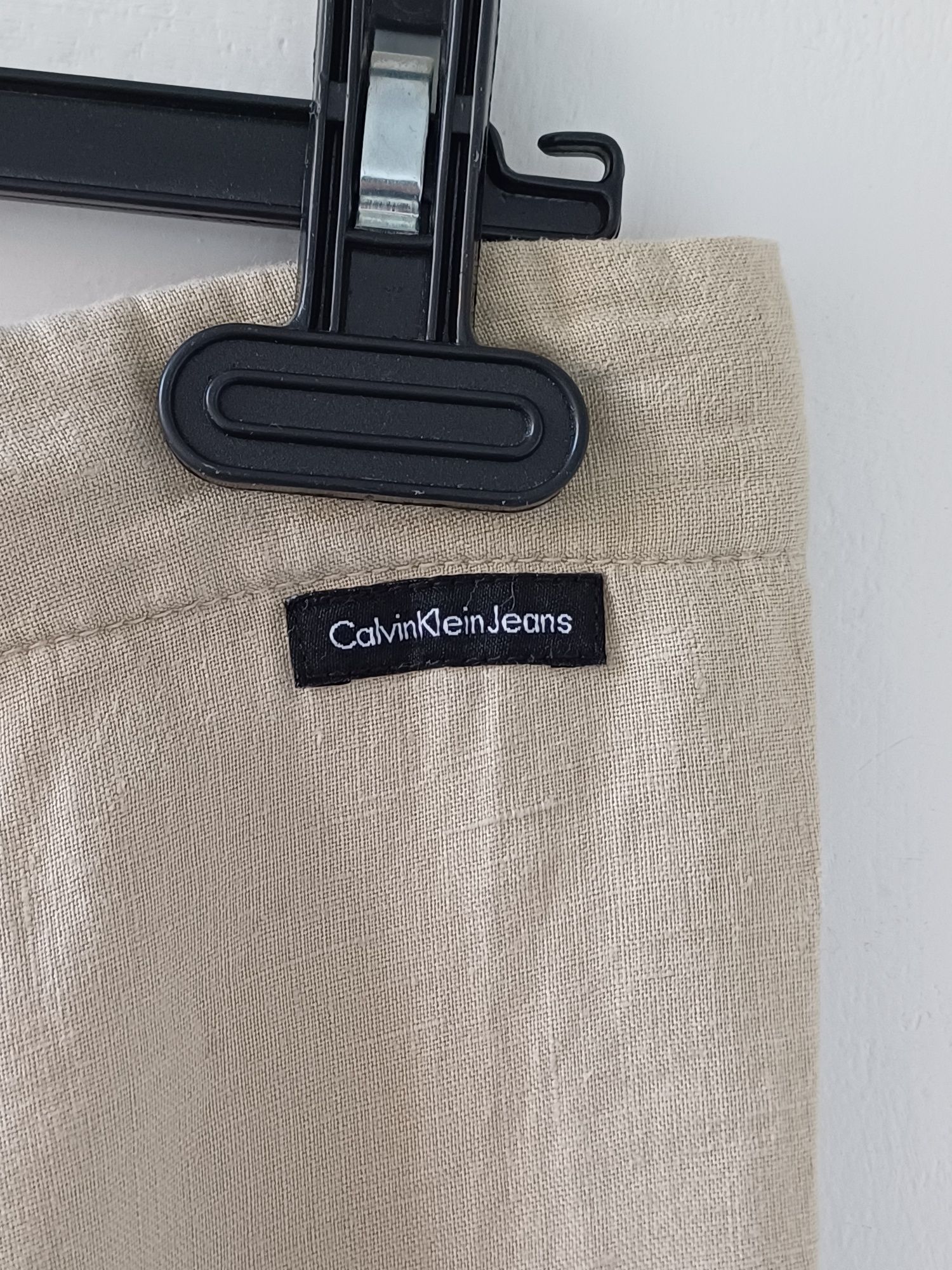 Льняное брюки палаццо Calvin Klein оригинал W30-32 L34