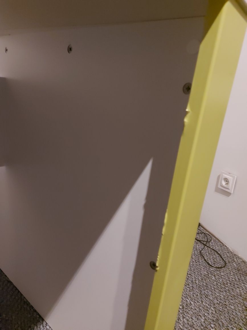 Biurko z szufladą i szafką