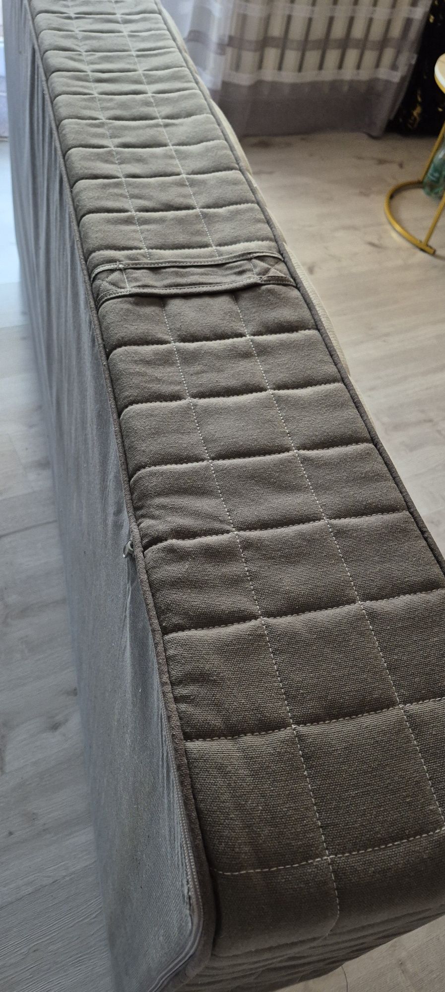 Materac ikea 90x200  sprężyny kieszeniowe średnio twardy  gruby