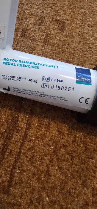 Rotor do ćwiczenia i rehabilitacji kończyn górnych i dolnych Timago