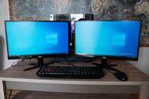 2 x Monitor Acer G227HQL 21.5" IPS Full HD