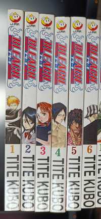 Bleach manga tomy 1-6