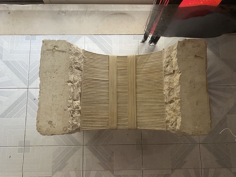 Mesa centro em vidro