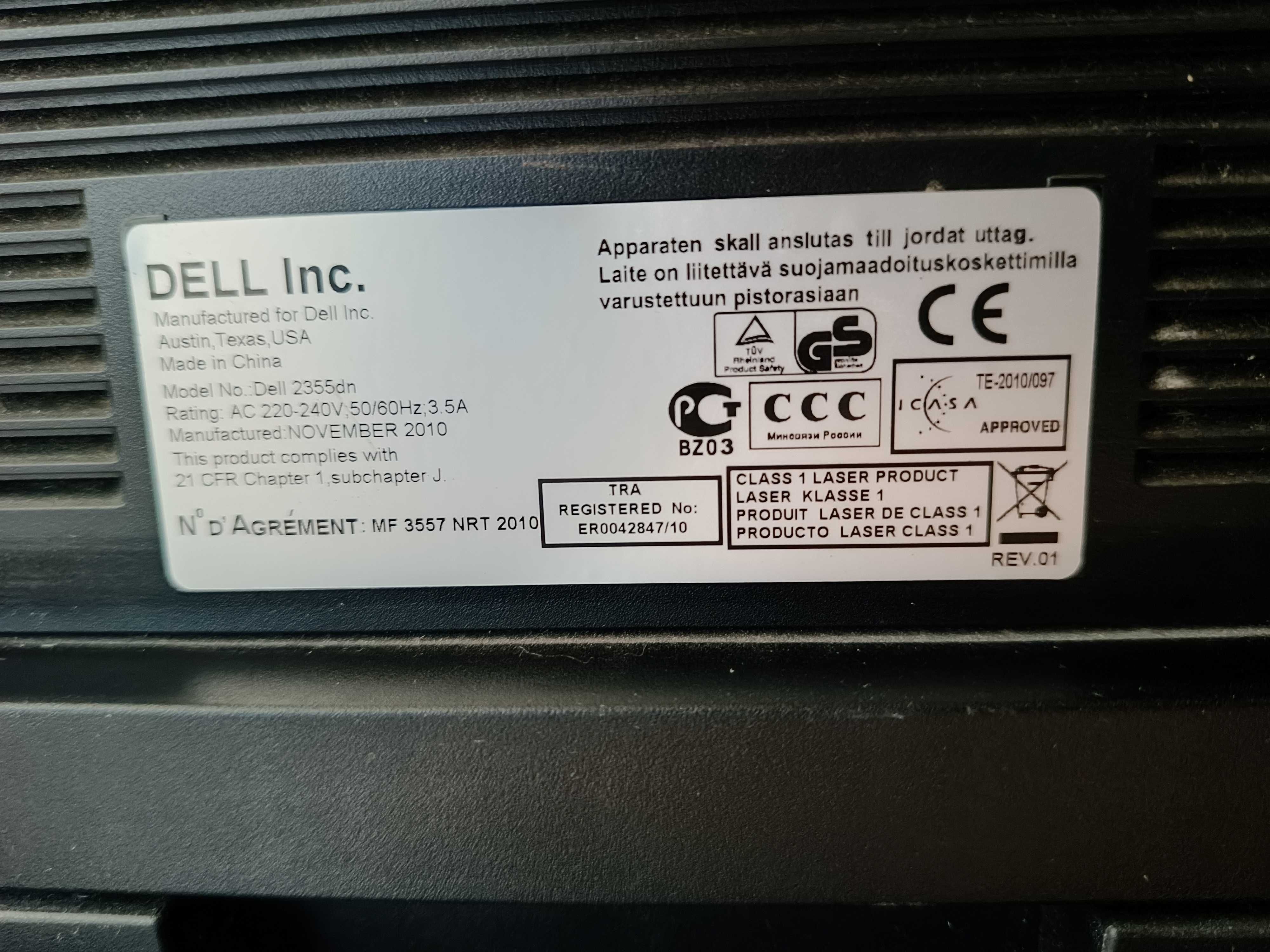 DELL 2355dn urządzenie wielofunkcyjne