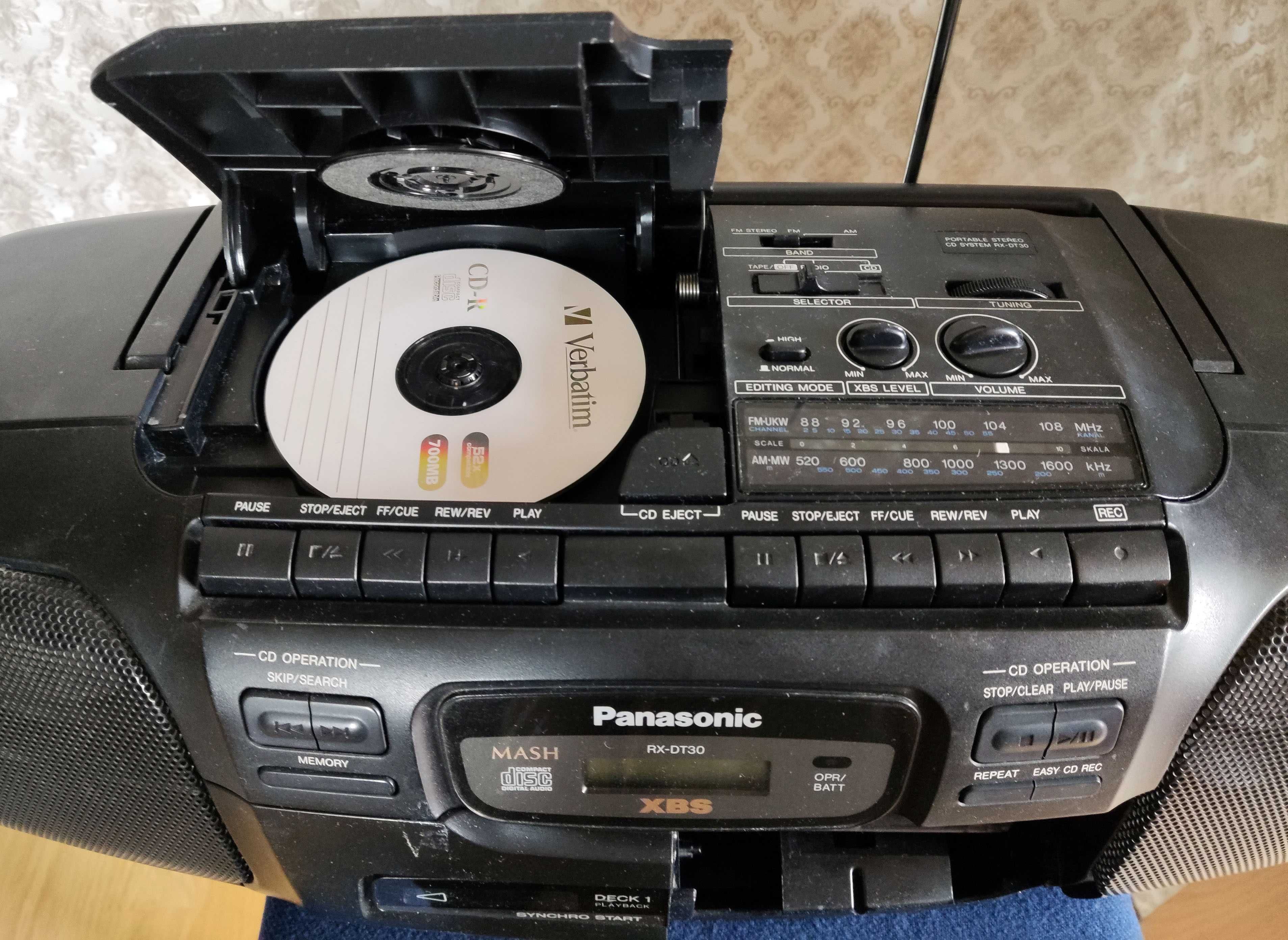 Panasonic RX DT30 - радио магнитола с CD