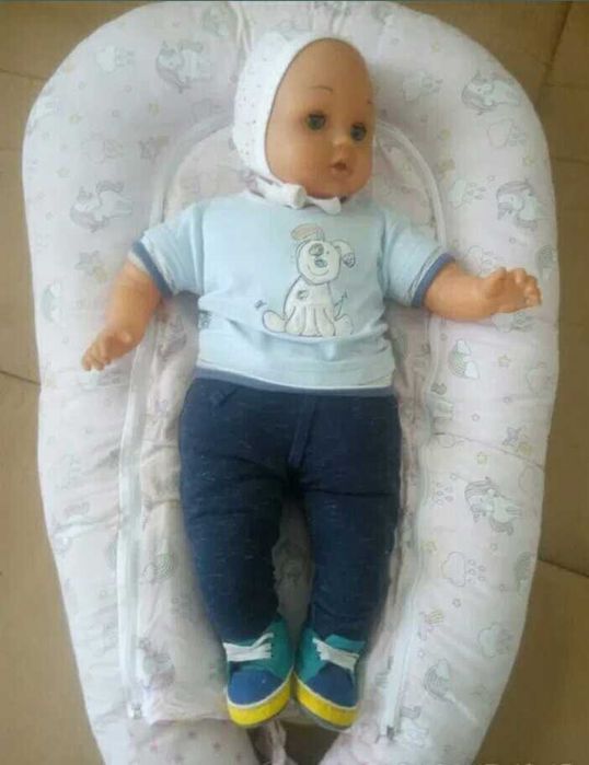 Кокон гніздечко для новонародженого, нова подушка для годування