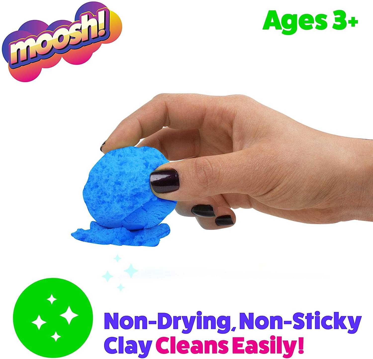 Еко кінетичний пісок USA Toyz Moosh Fluffy Modeling Soft Foam