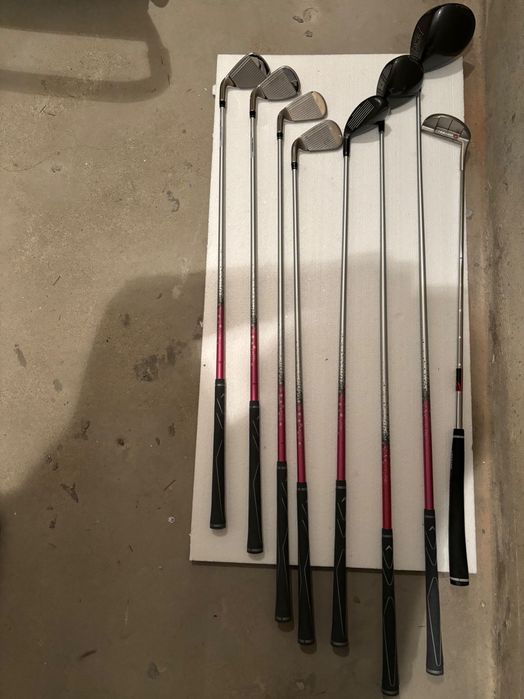 Kije do golfa Callaway +torba +wózek