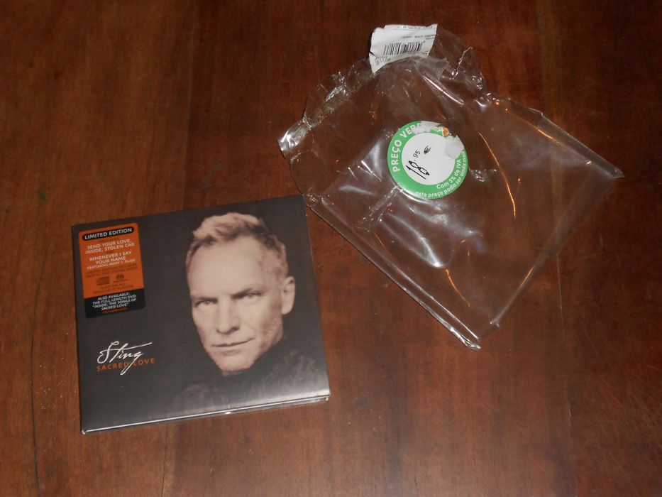 Sting - Sacred Love - Ediçao limitada - CD Novo