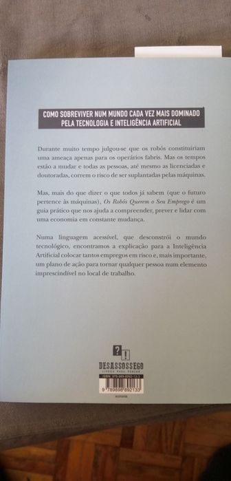 Livro Os Robôs querem o seu emprego de John Pugliano