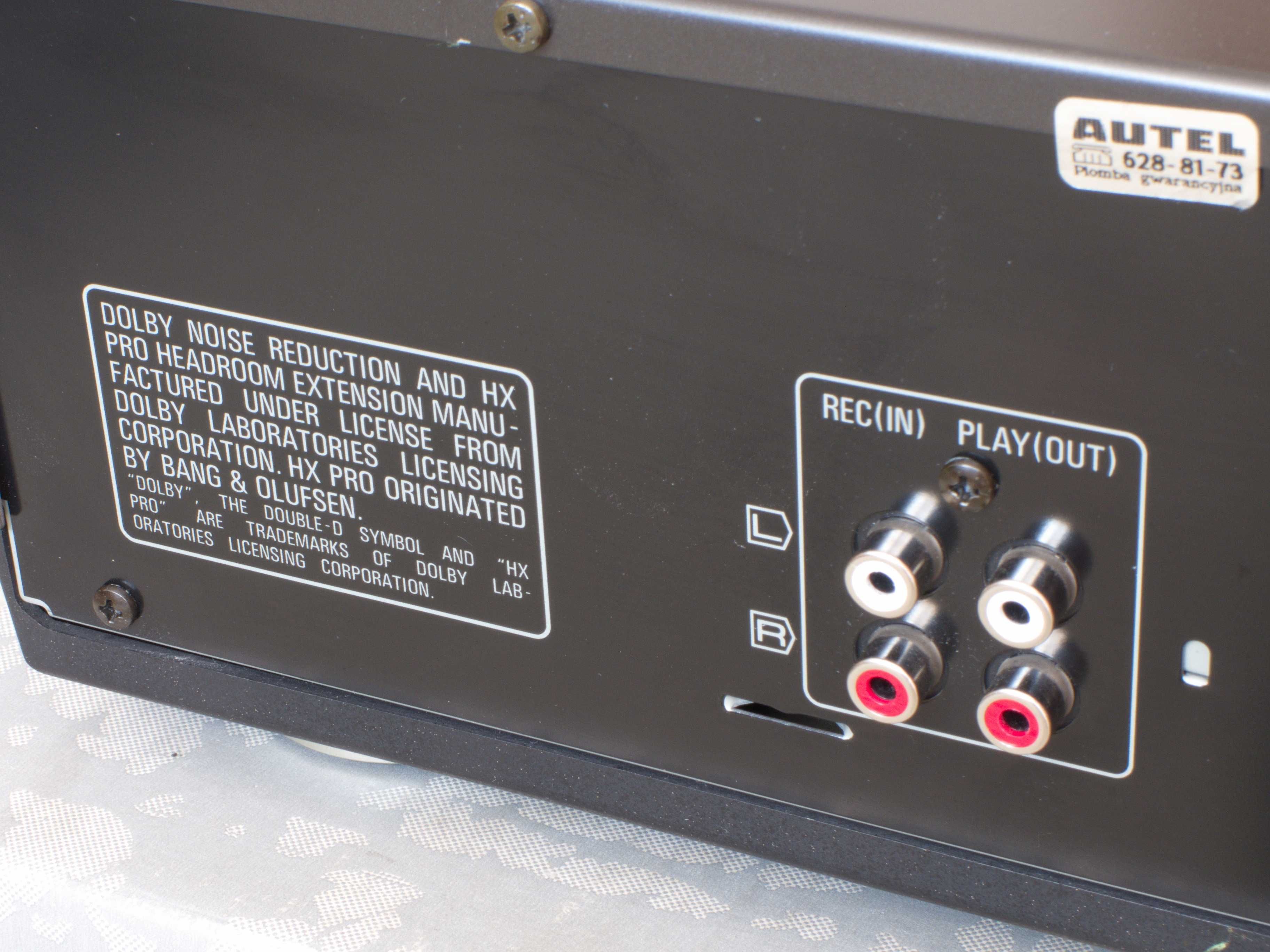Technics Deck Magnetofon RS-AZ6 JAK NOWY pierwszy właściciel GRATISY!