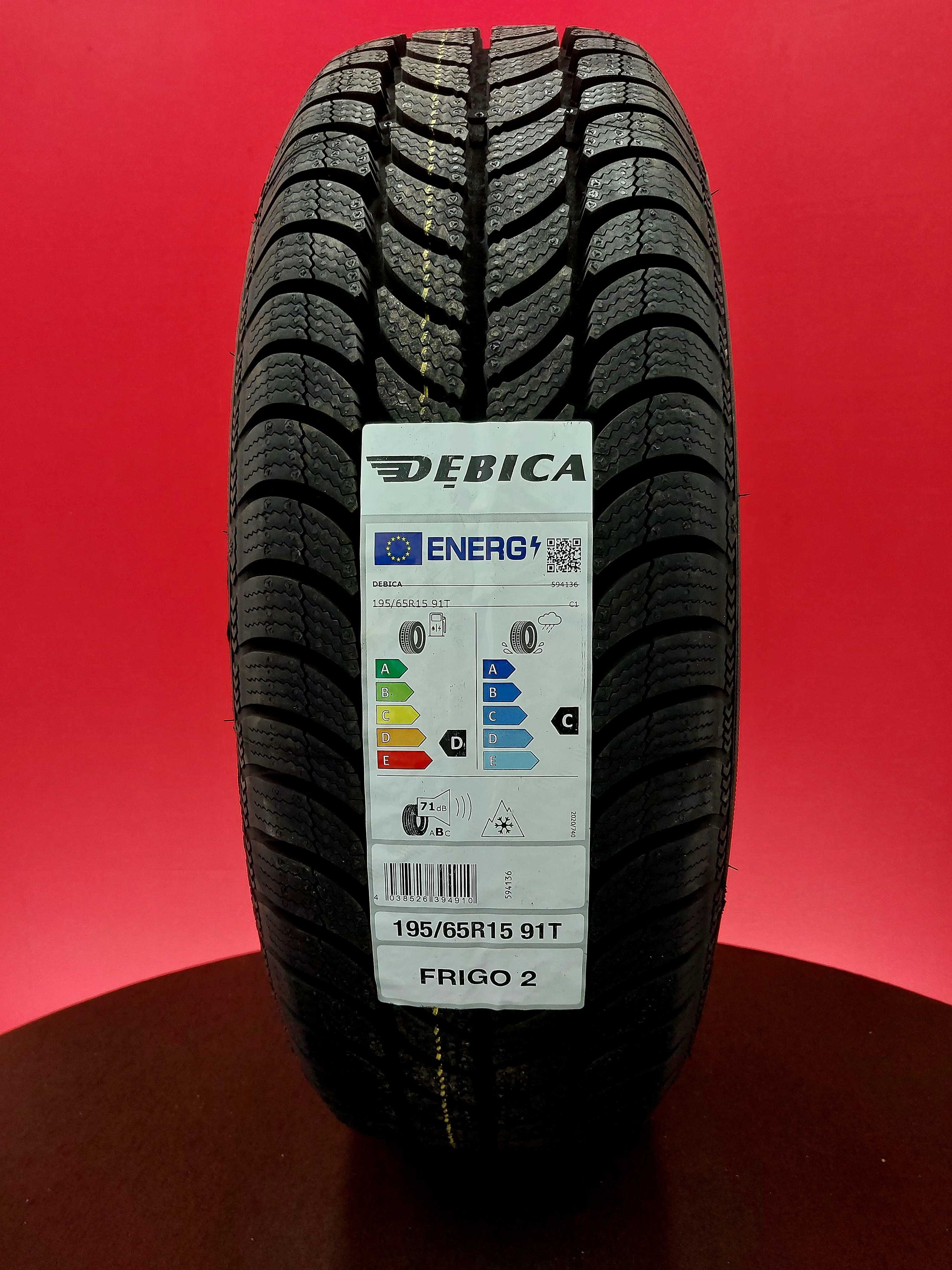 195/65 R15 91T Nowe zimowe opony Dębica Frigo 2 Polska DOT 2024