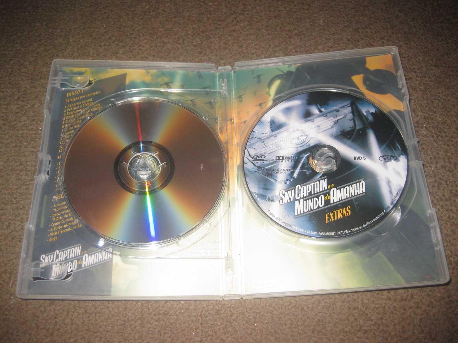 "Sky Captain e o Mundo de Amanhã" Edição Slidepack com 2 DVDs