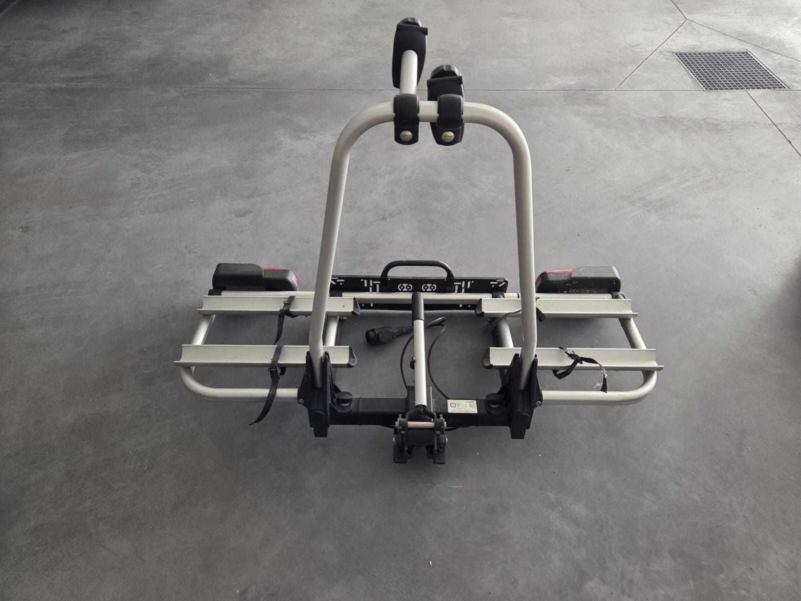Suporte 2 bicicletas reboque uebler primavelo pro p2/p3