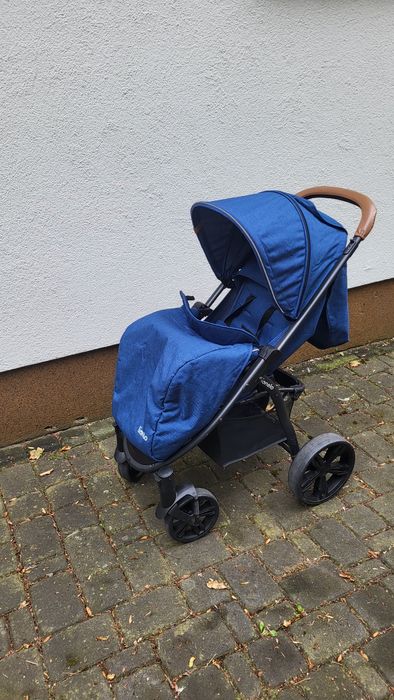 Wózek spacerowy, spacerówka lionelo Annet Plus  Blue Denim