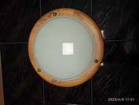 Lampa plafon drewniany
