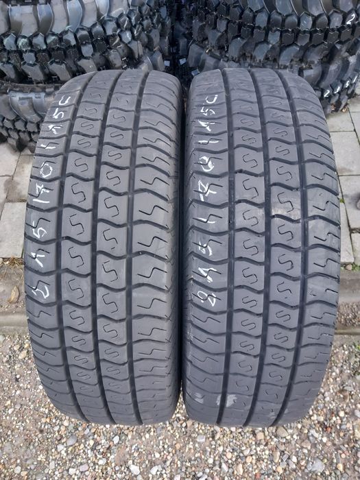 2x Opony Używane Całoroczne 215/70R15C Matador