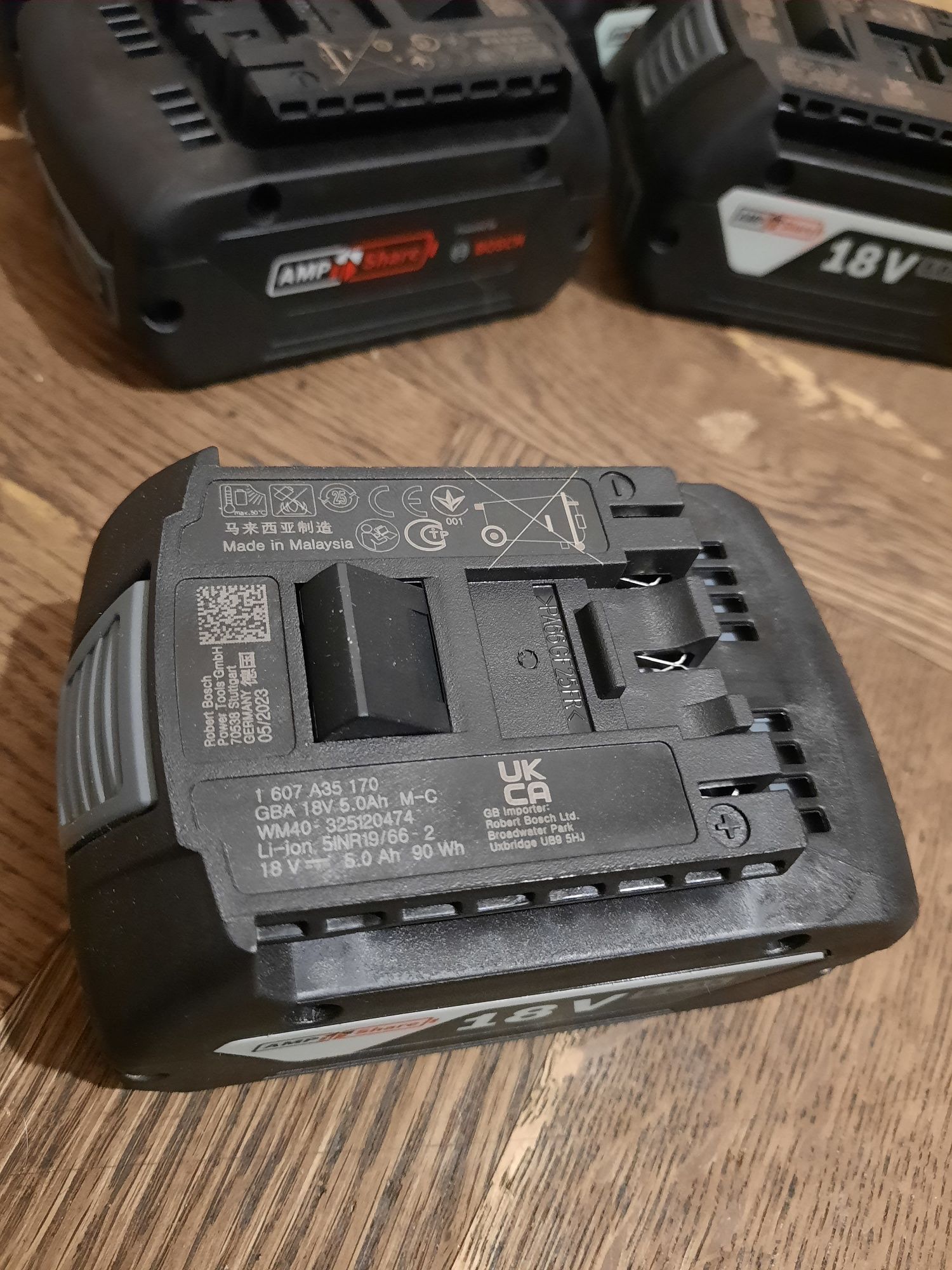 Оригінал(05/2023),нові!!Аккумулятор Bosch  GBA 18 V 5,0 Ah/90Wh