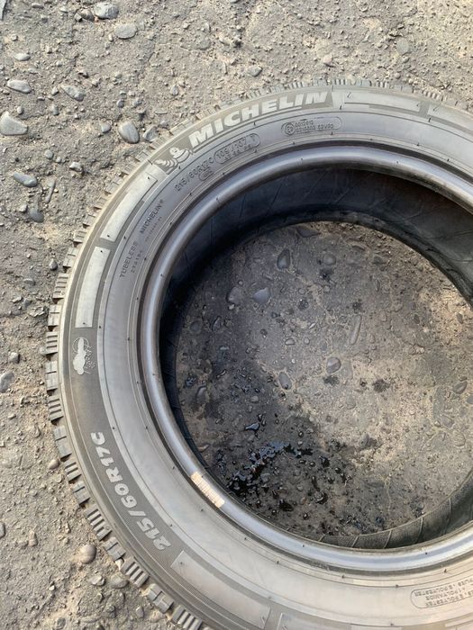 Шини 215/60 R17C Michelin 2022/17p зима 7,4/6,6мм