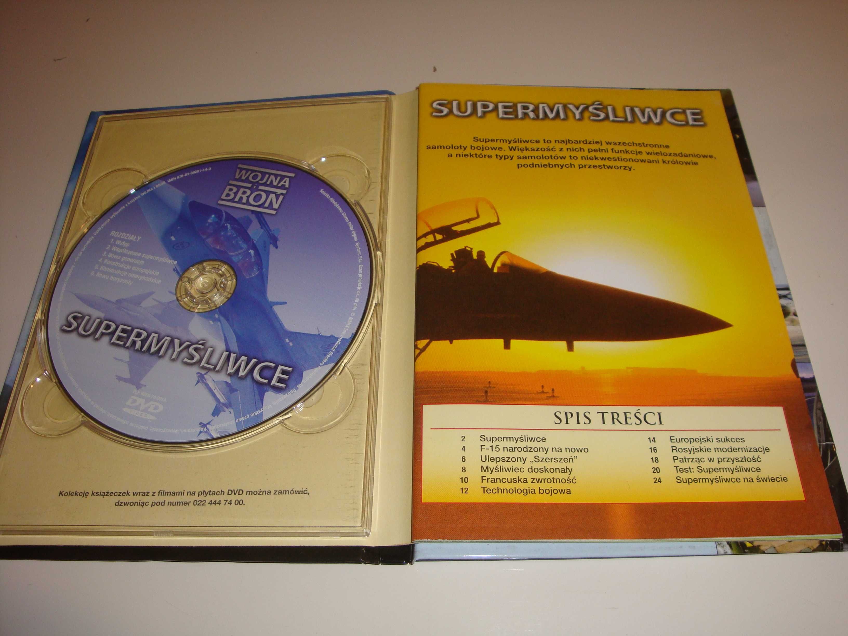 Super myśliwce  Wojna i broń  DVD