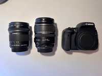 Zestaw dla początkującego fotografa. Canon EOS 760D + obiektywy