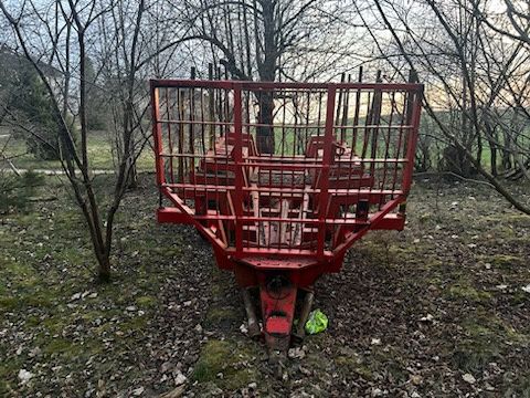 Przyczepa leśna ,dzwig farmi , wiertło do ciągnika
