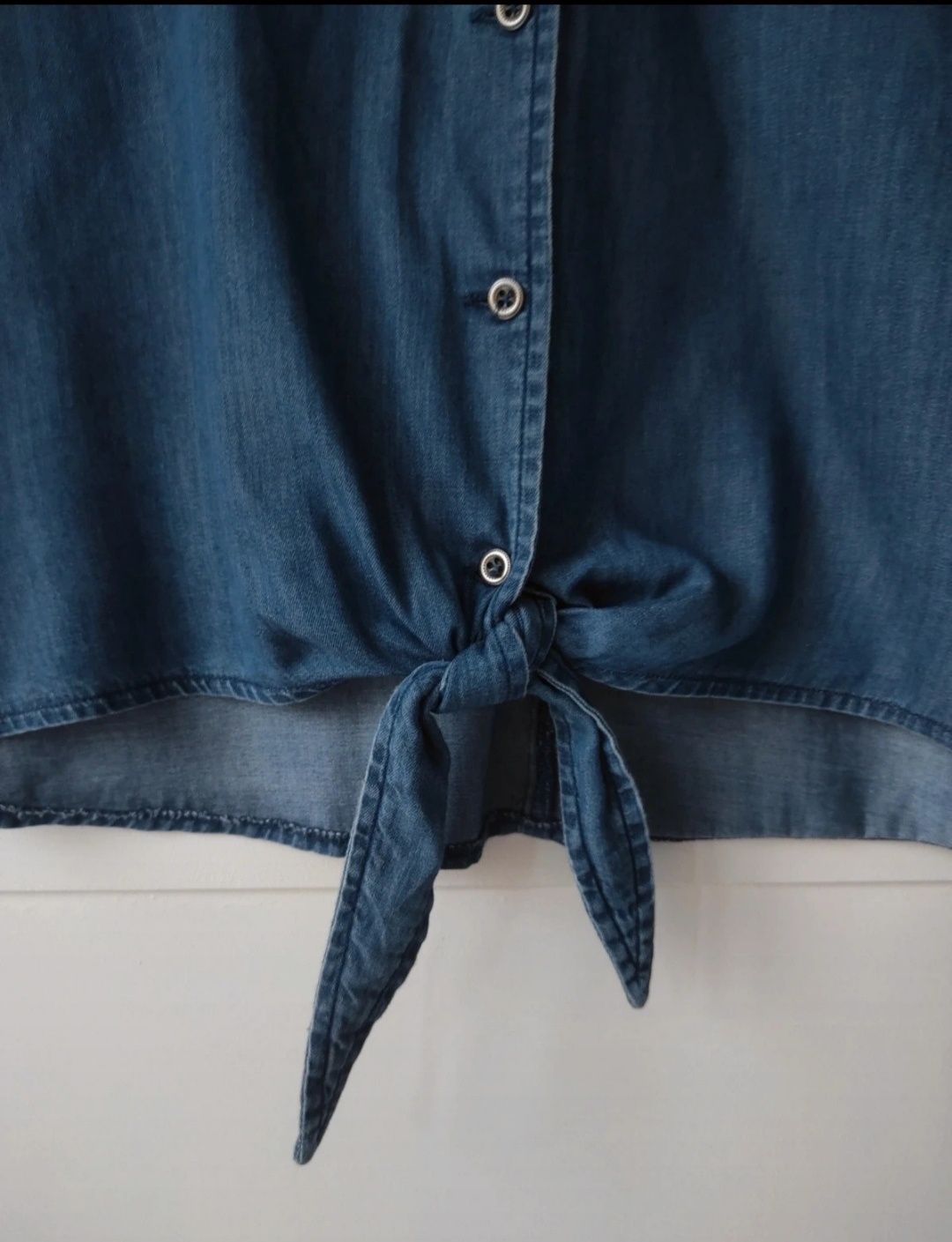 Bluzka oversize Orsay dżinsowa rozmiar 40