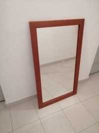 Espelho de parede em madeira