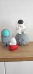 Decoração aniversário criança ou bebe, astronautas, espaço, lua 3D