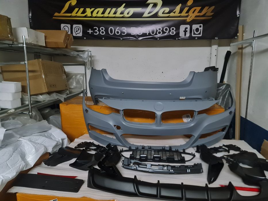 Обвес M-paket для BMW F30 бампер пороги М пакет