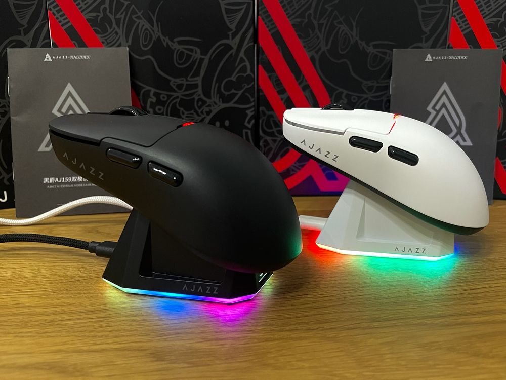 НОВІ Ajazz AJ159P PAW3395 26000 DPI Wireless | ІГРОВА МИШКА