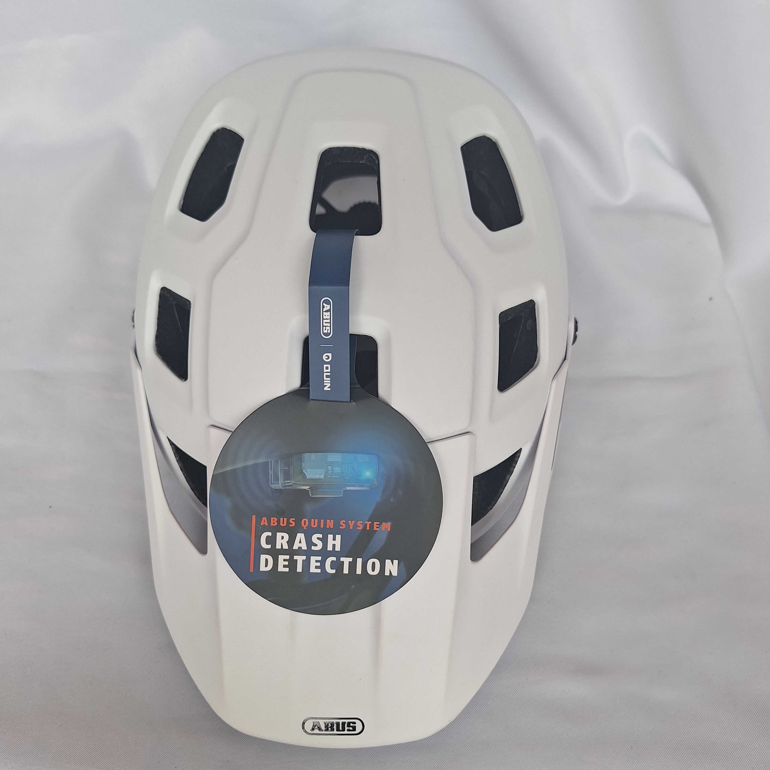 Kask rowerowy Abus Modrop Quin Polar White L 57-61cm