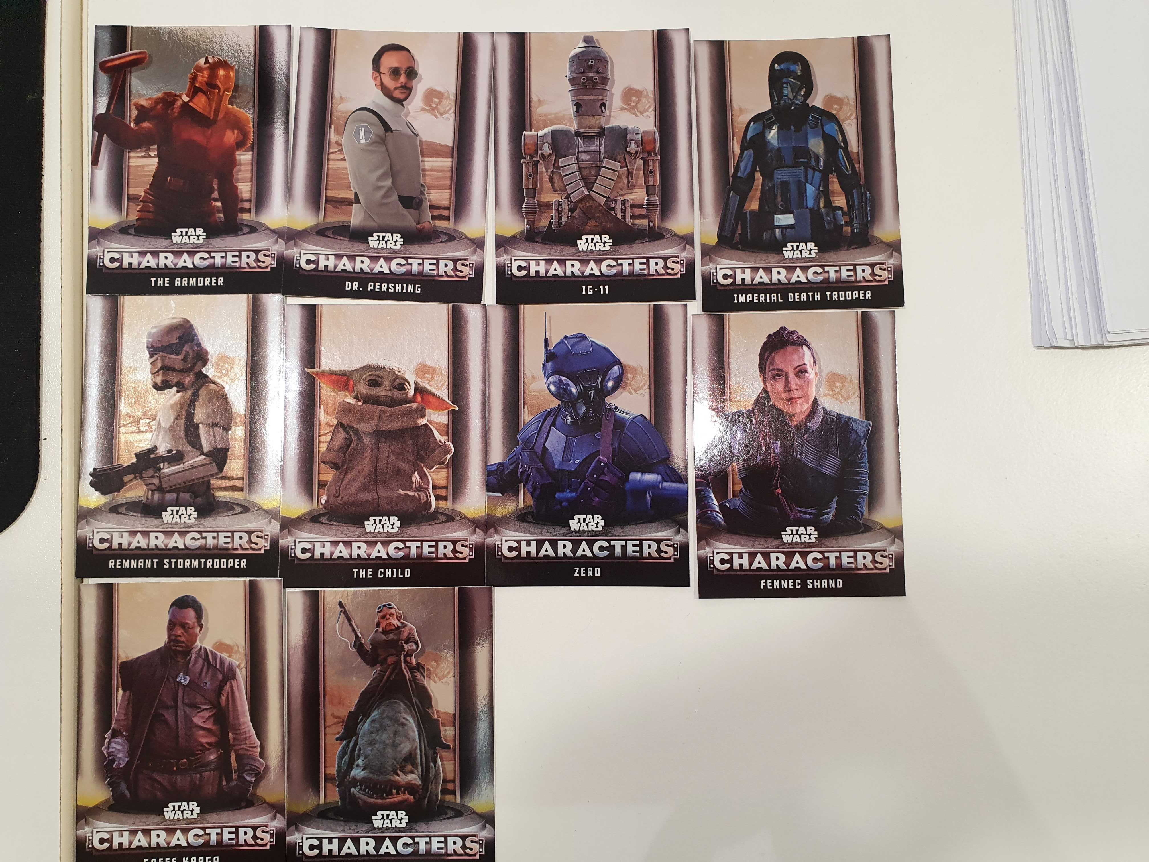 Cartas Mandalorian Topps Star Wars