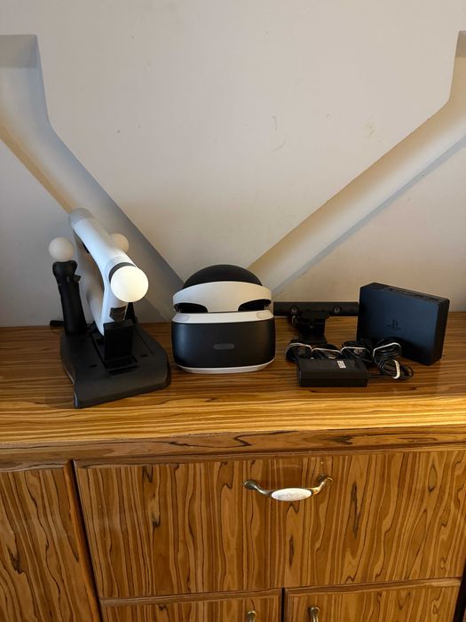 PlayStation VR MEGA PACK V2 + PS Move + Kamerka + Aim controller PSVR