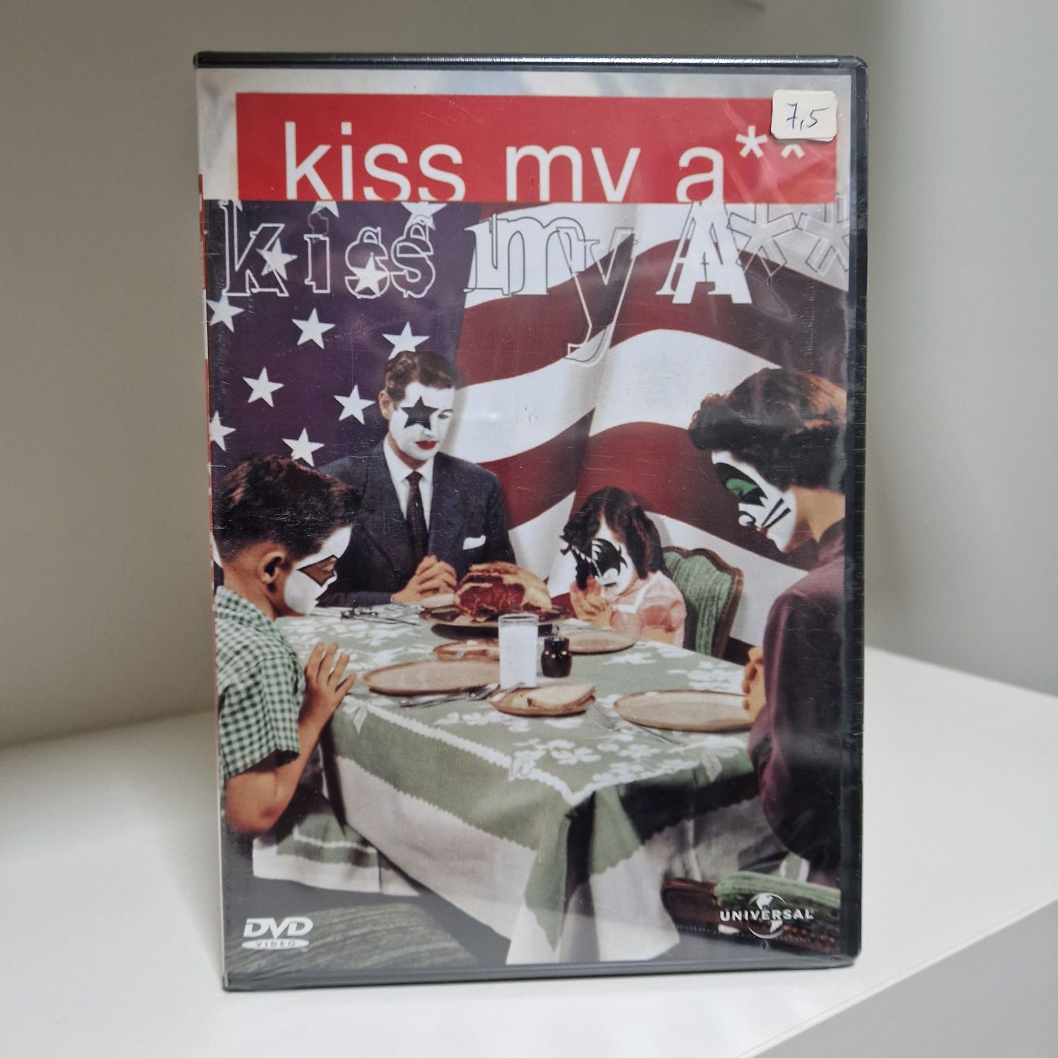 Kiss - Kiss My axx - DVD - artigo novo ainda no plástico original