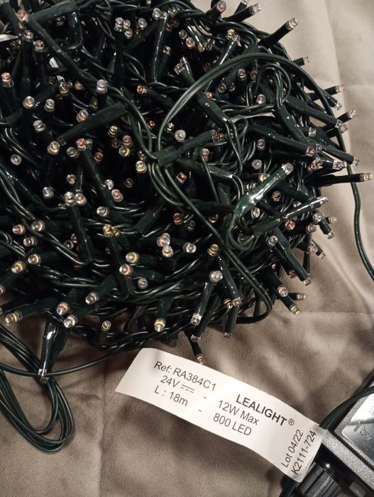 Яскрава гірлянда 18 м