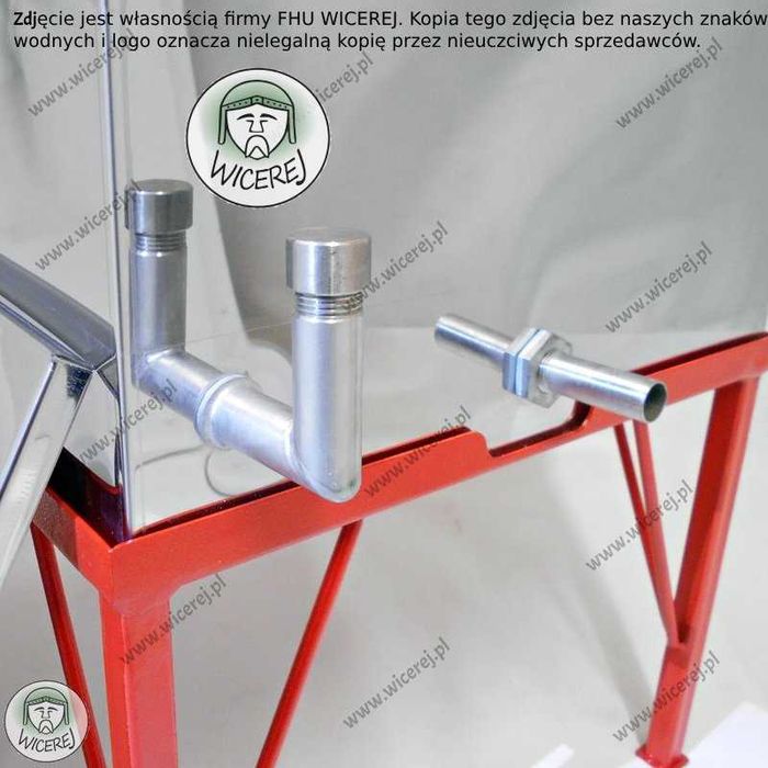 Duża Topiarka Parowa Wielkopolska na całe ramki Nierdzewna